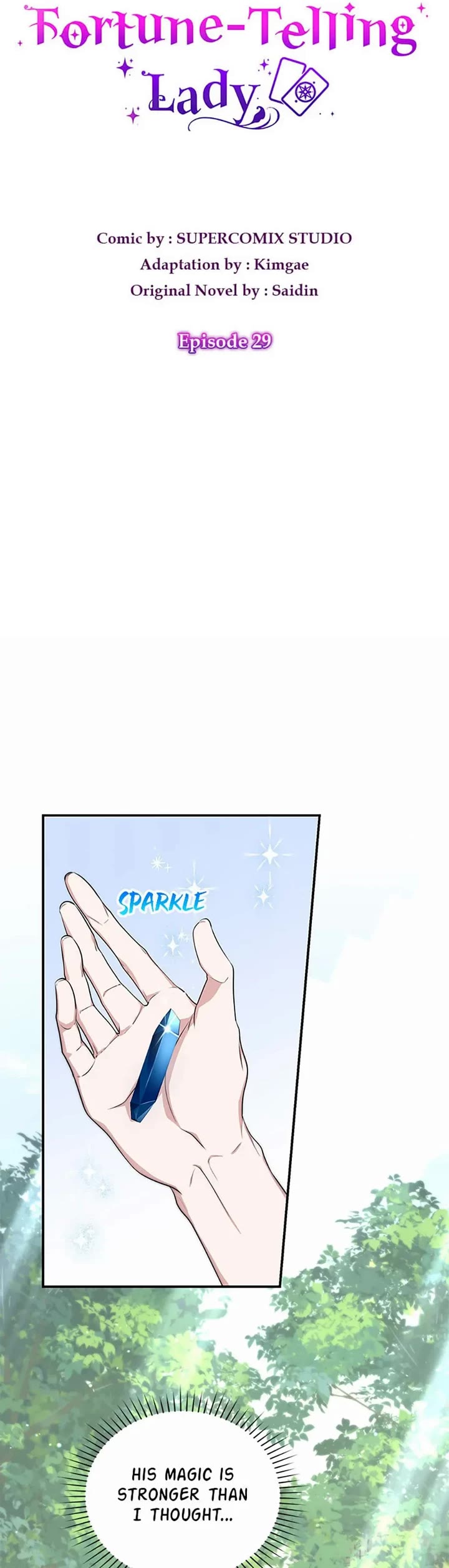 Fortune-Telling Lady Chapter 29 page 10 - Chapter 29