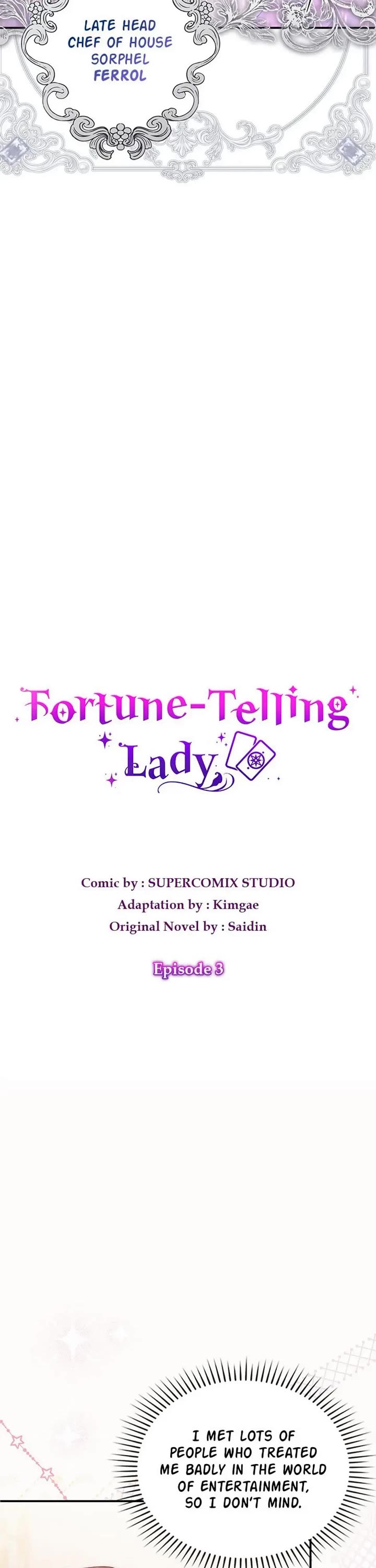 Fortune-Telling Lady Chapter 3 page 7 - Chapter 3