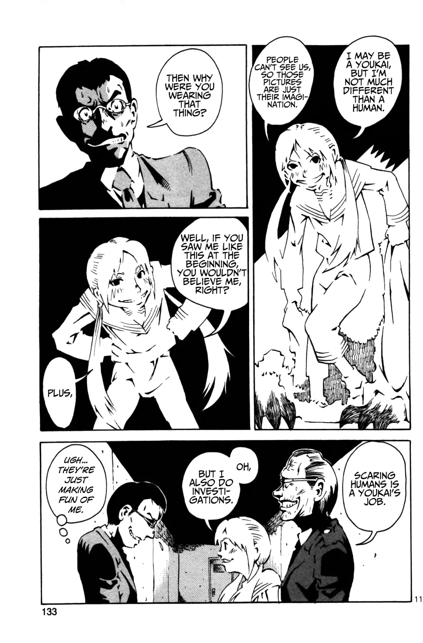 Four Billion Nights Chapter 3 page 11 - Chapter 3 [END] - Kamaitachi no Hi