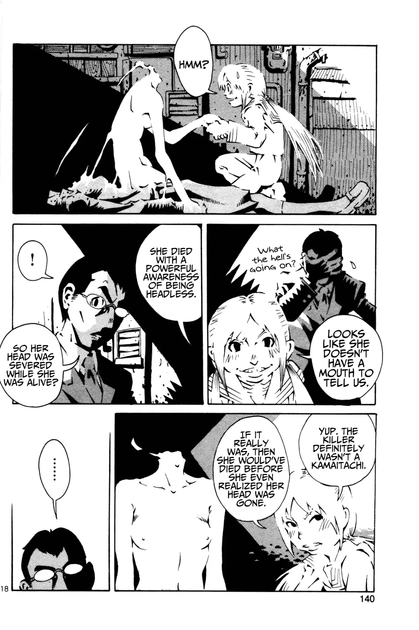 Four Billion Nights Chapter 3 page 18 - Chapter 3 [END] - Kamaitachi no Hi