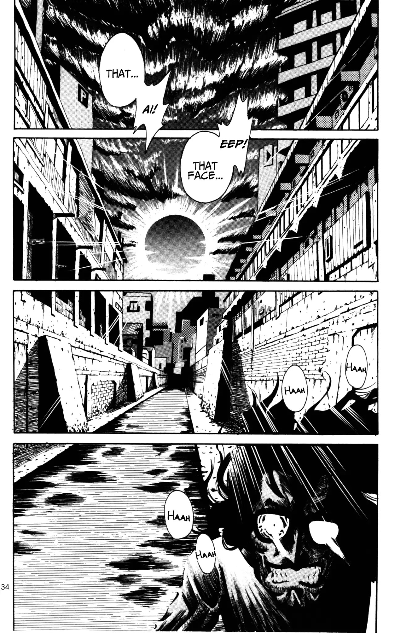 Four Billion Nights Chapter 3 page 34 - Chapter 3 [END] - Kamaitachi no Hi