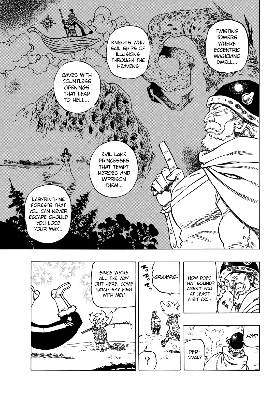 Four Knights of the Apocalypse Chapter 1 page 23 - Chapter 1: The Boy Sets Off