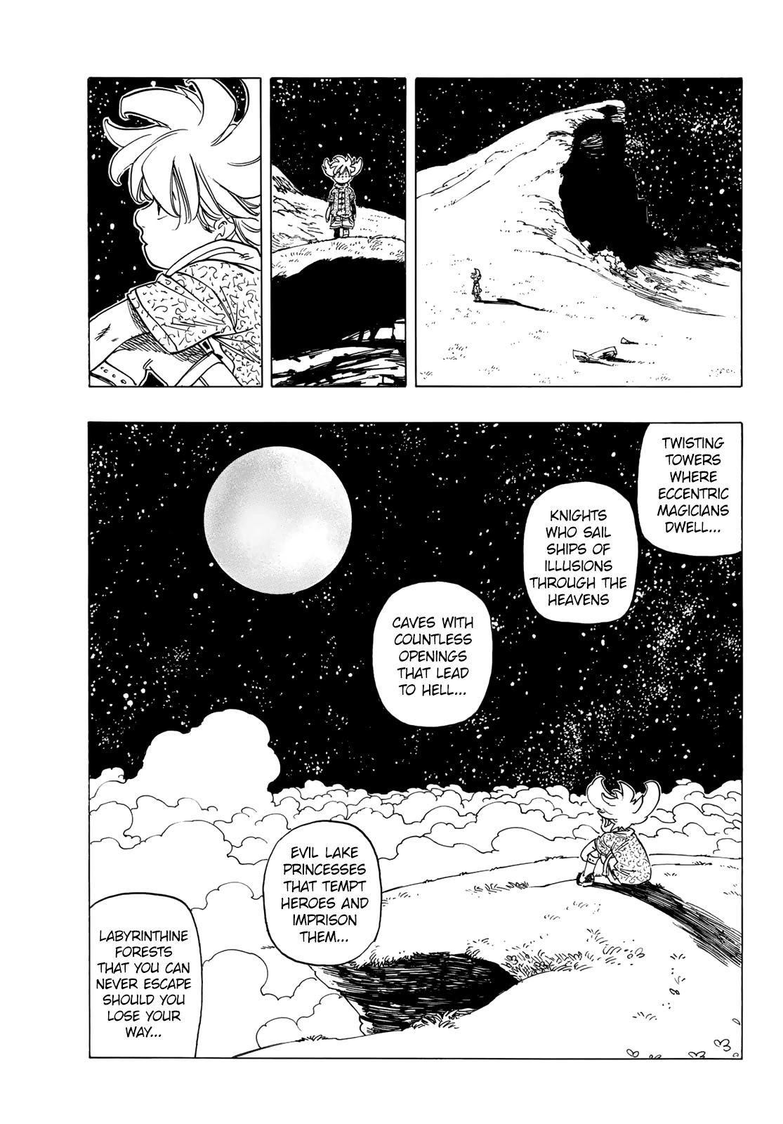 Four Knights of the Apocalypse Chapter 1 page 29 - Chapter 1: The Boy Sets Off