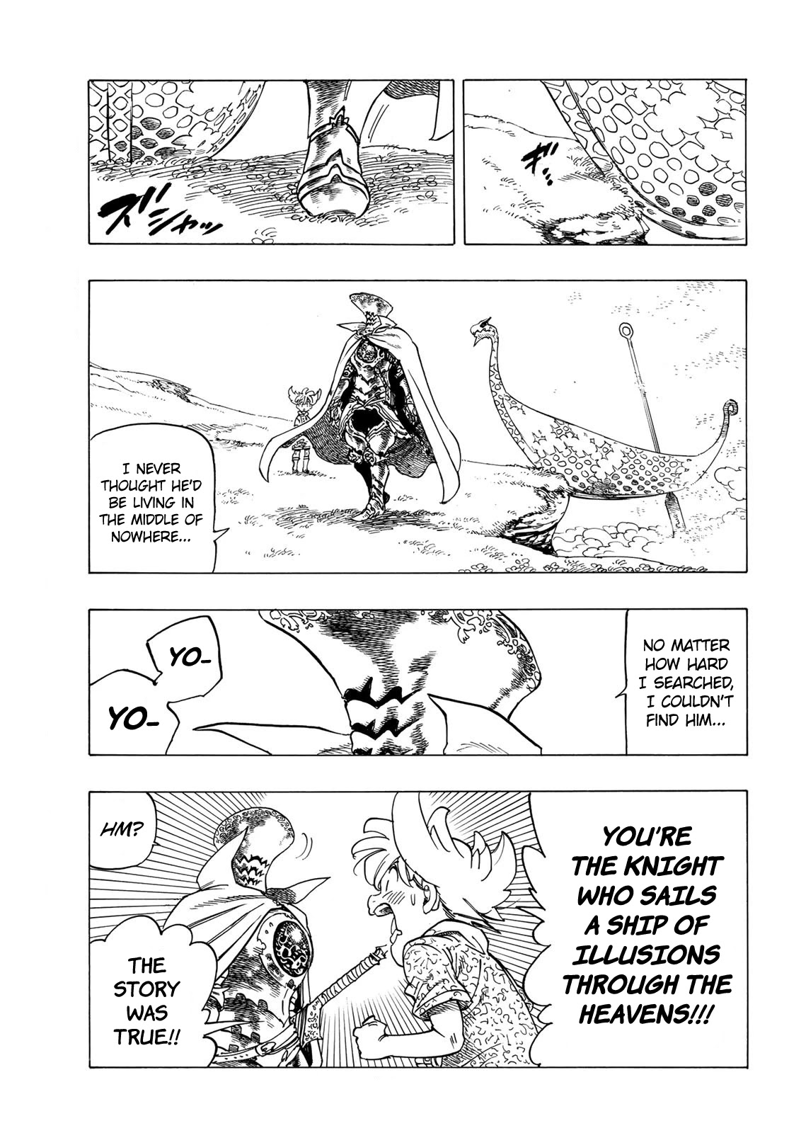 Four Knights of the Apocalypse Chapter 1 page 36 - Chapter 1: The Boy Sets Off