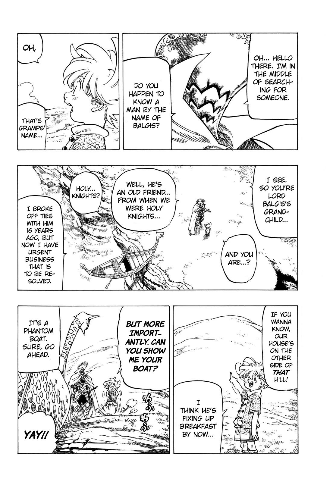 Four Knights of the Apocalypse Chapter 1 page 37 - Chapter 1: The Boy Sets Off
