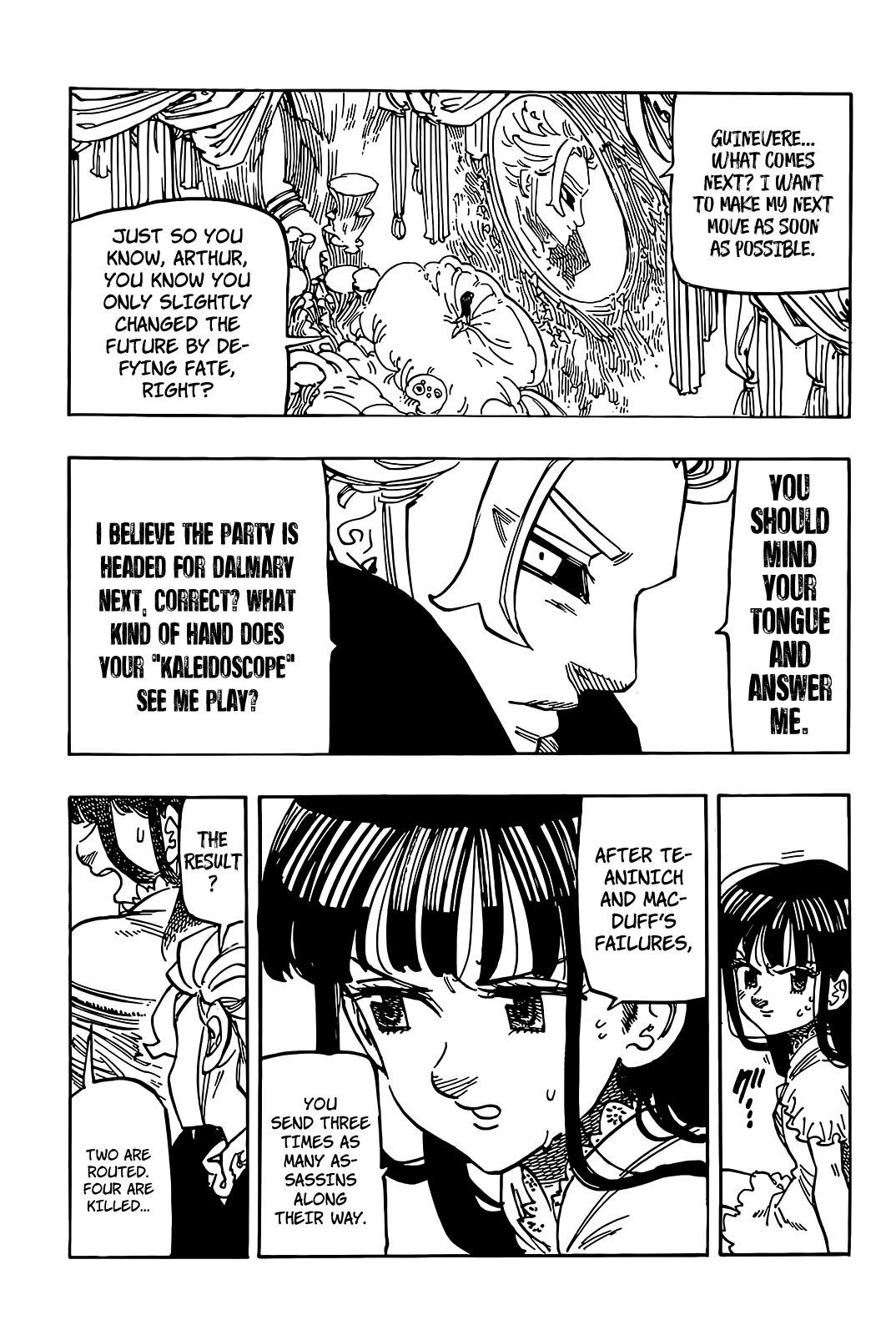 Four Knights of the Apocalypse Chapter 102 page 7 - Chapter 102: Mad King