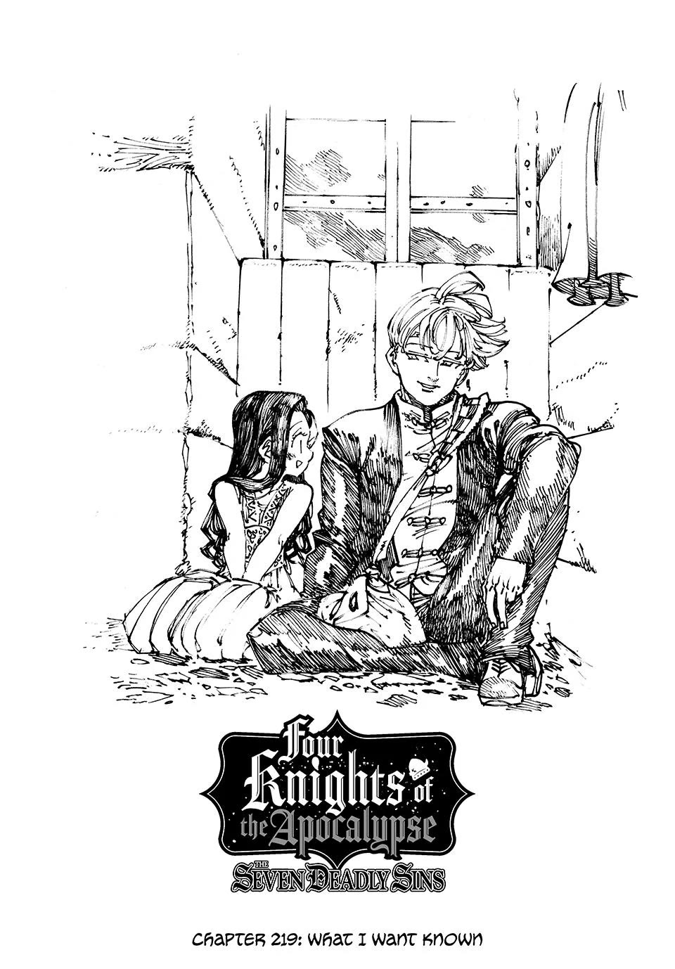 Four Knights of the Apocalypse Chapter 219 page 1 - Chapter 219: WHAT I WANT KNOWN
