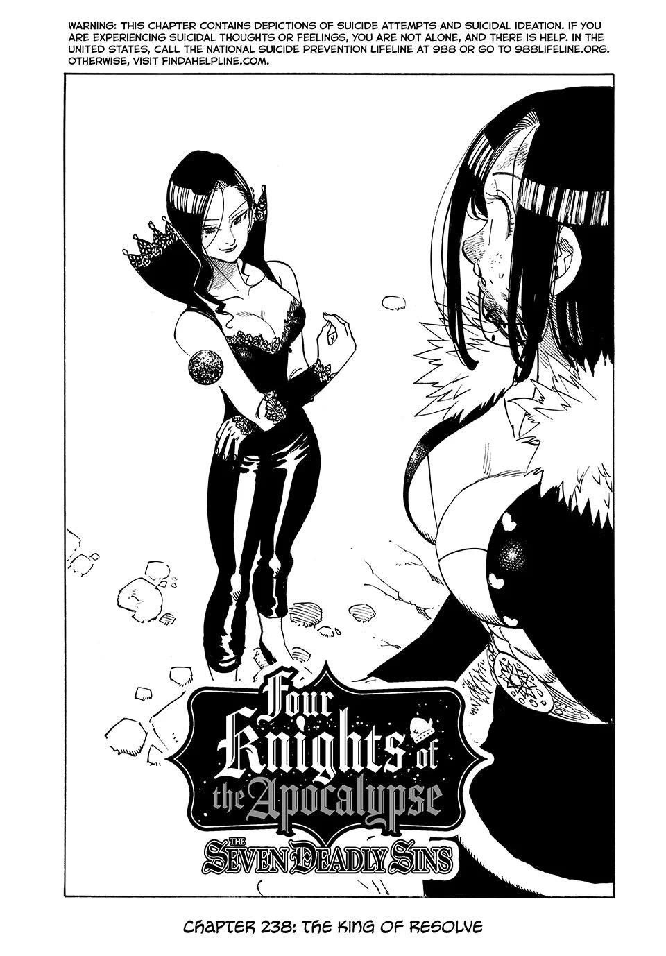 Four Knights of the Apocalypse Chapter 238 page 1 - Chapter 238: The King of Resolve