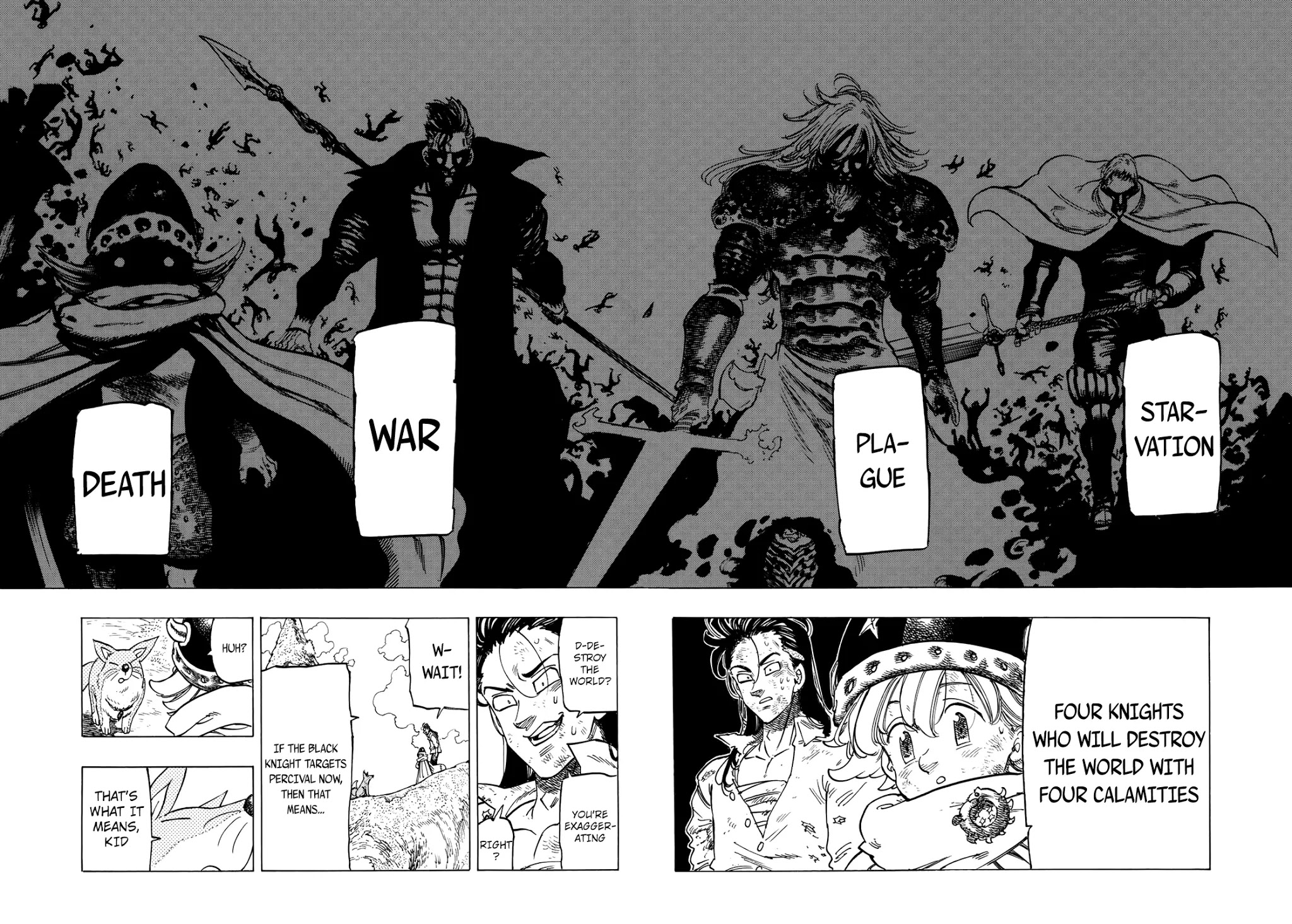 Four Knights of the Apocalypse Chapter 5 page 22 - Chapter 5: Four Knights of the Apocalypse