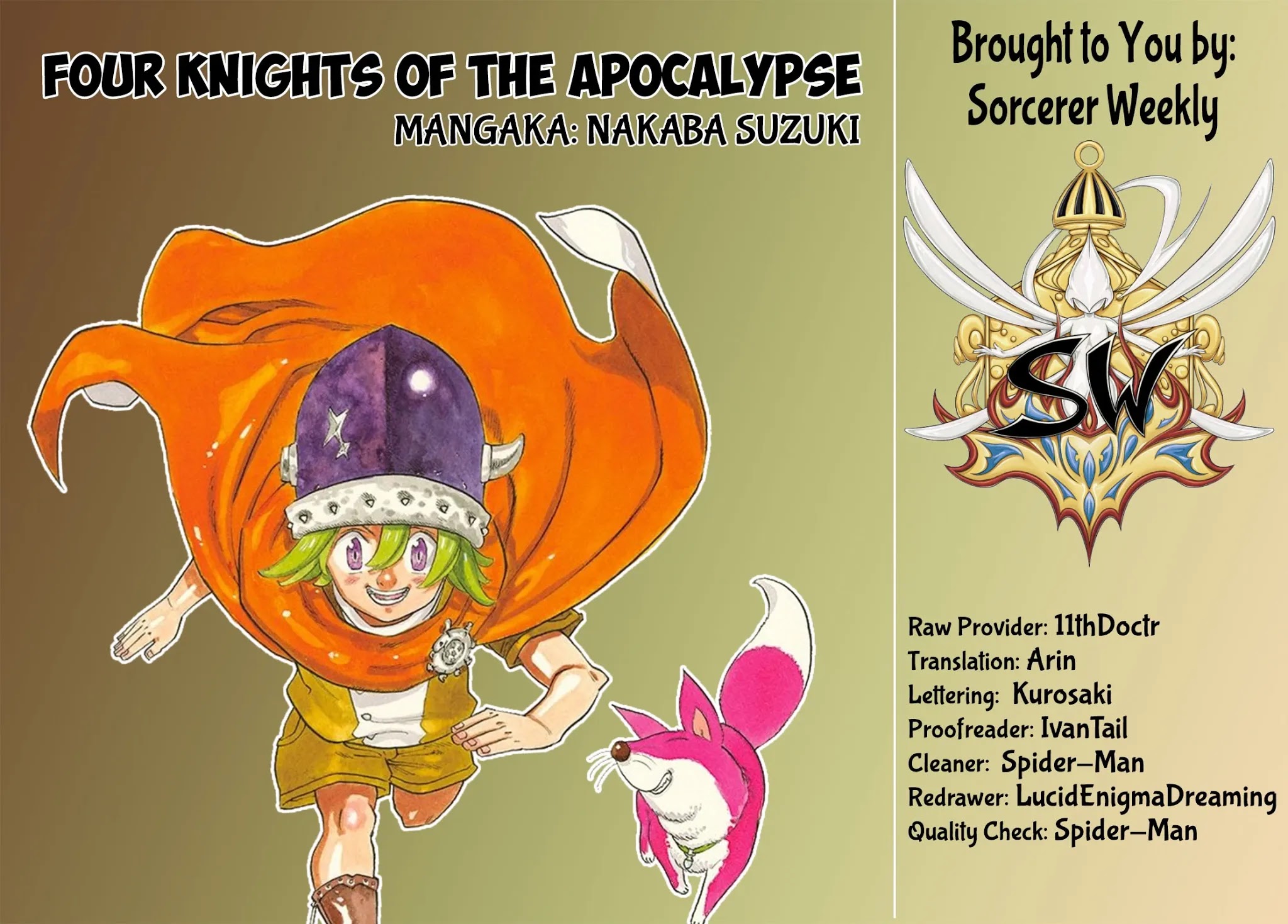Four Knights of the Apocalypse Chapter 7 page 2 - Chapter 7: The Demon at the Valley of Tree Spirits