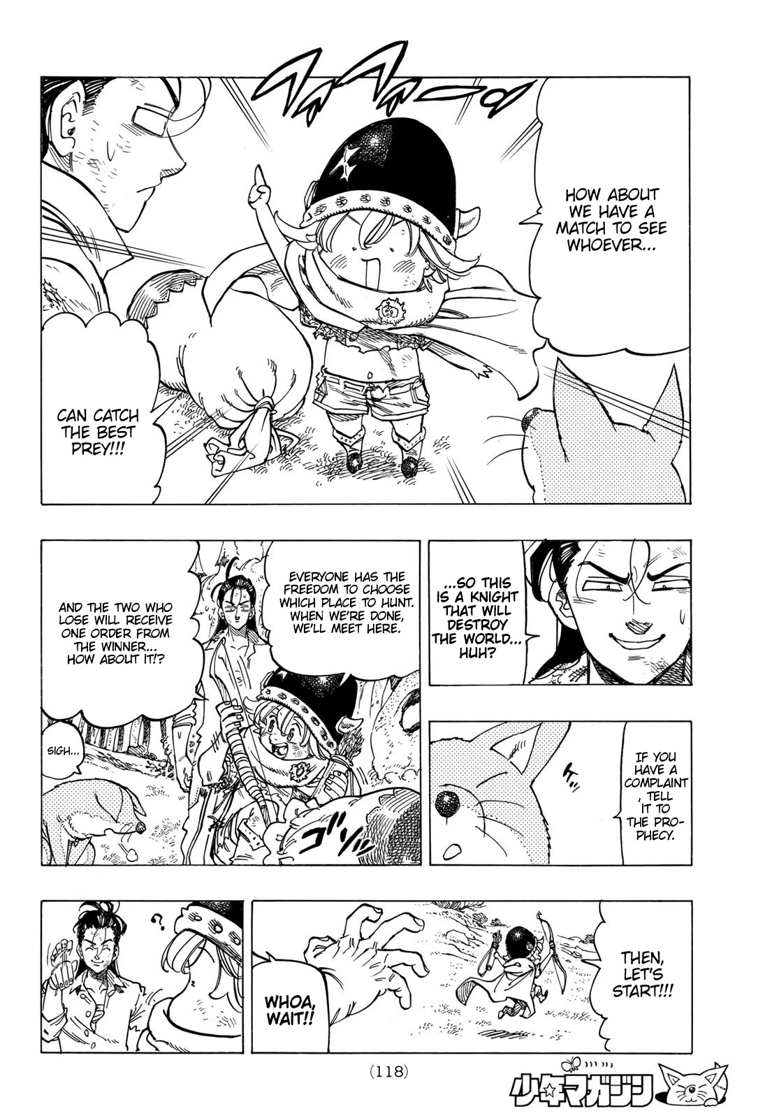 Four Knights of the Apocalypse Chapter 7 page 4 - Chapter 7: The Demon at the Valley of Tree Spirits