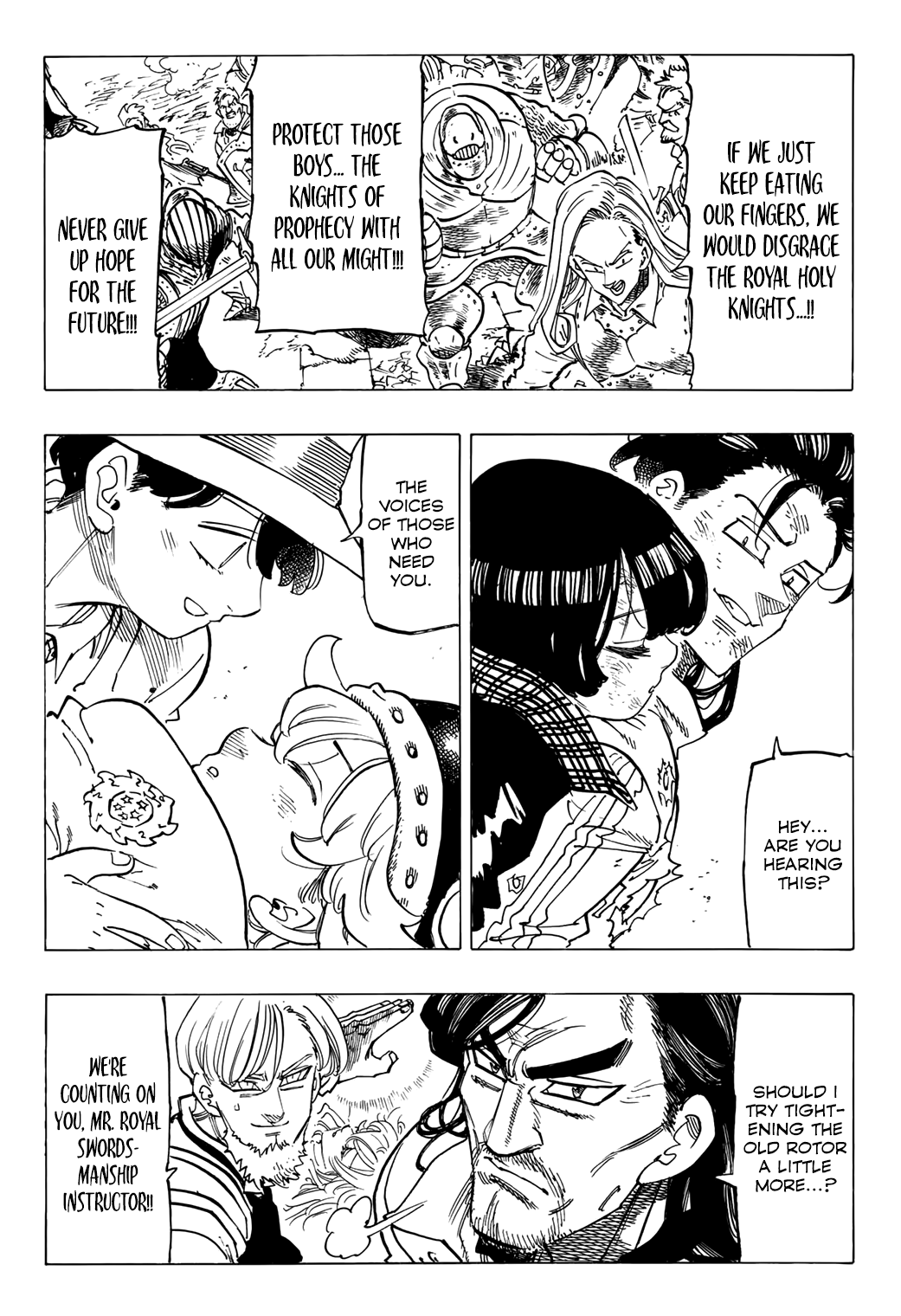 Four Knights of the Apocalypse Chapter 74 page 20 - Chapter 74: ROYAL HOLY KNIGHTS VS. MELAGALAND!
