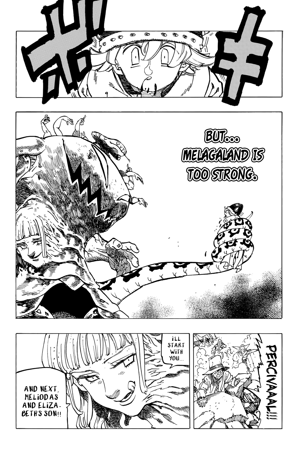 Four Knights of the Apocalypse Chapter 75 page 13 - Chapter 75: Royal Holy Knights vs. Melagaland