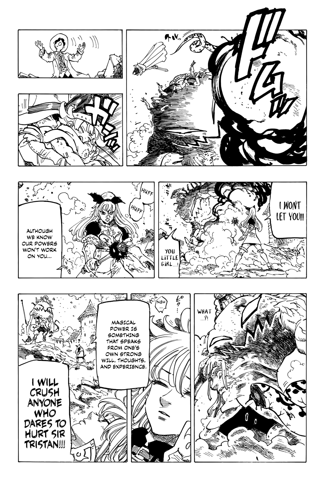 Four Knights of the Apocalypse Chapter 75 page 14 - Chapter 75: Royal Holy Knights vs. Melagaland