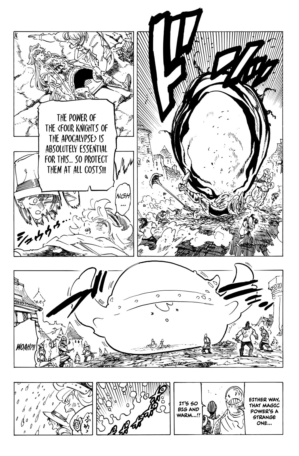 Four Knights of the Apocalypse Chapter 75 page 4 - Chapter 75: Royal Holy Knights vs. Melagaland
