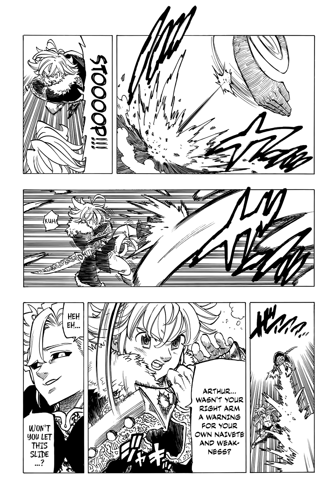 Four Knights of the Apocalypse Chapter 80 page 10 - Chapter 80: King Arthur vs. Lancelot