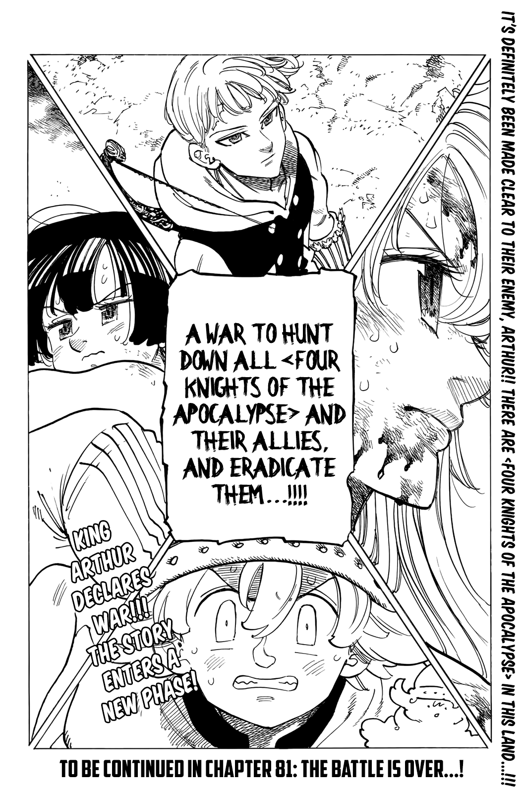 Four Knights of the Apocalypse Chapter 80 page 20 - Chapter 80: King Arthur vs. Lancelot