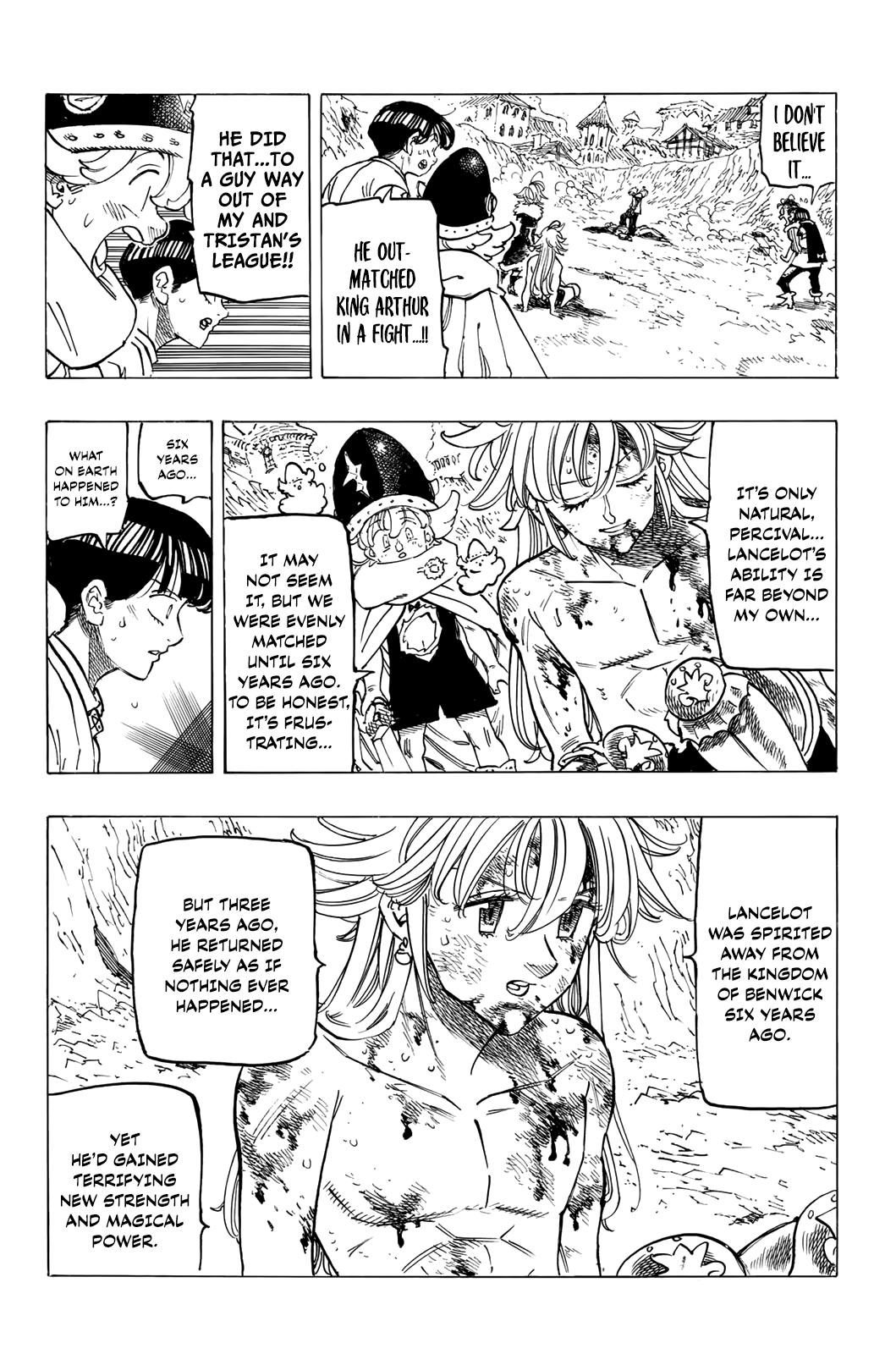 Four Knights of the Apocalypse Chapter 80 page 3 - Chapter 80: King Arthur vs. Lancelot