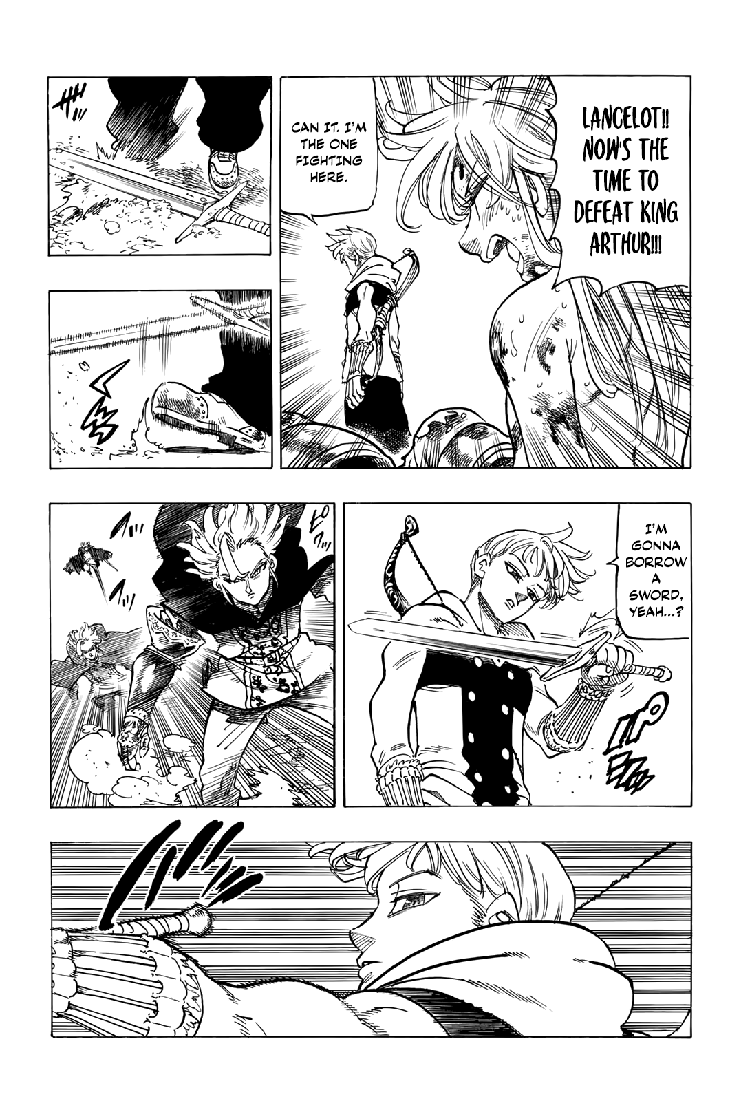 Four Knights of the Apocalypse Chapter 80 page 6 - Chapter 80: King Arthur vs. Lancelot