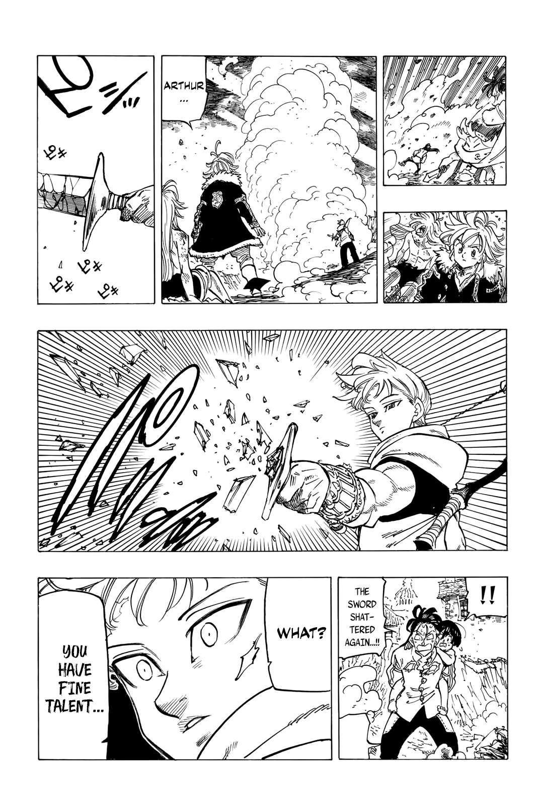 Four Knights of the Apocalypse Chapter 80 page 8 - Chapter 80: King Arthur vs. Lancelot