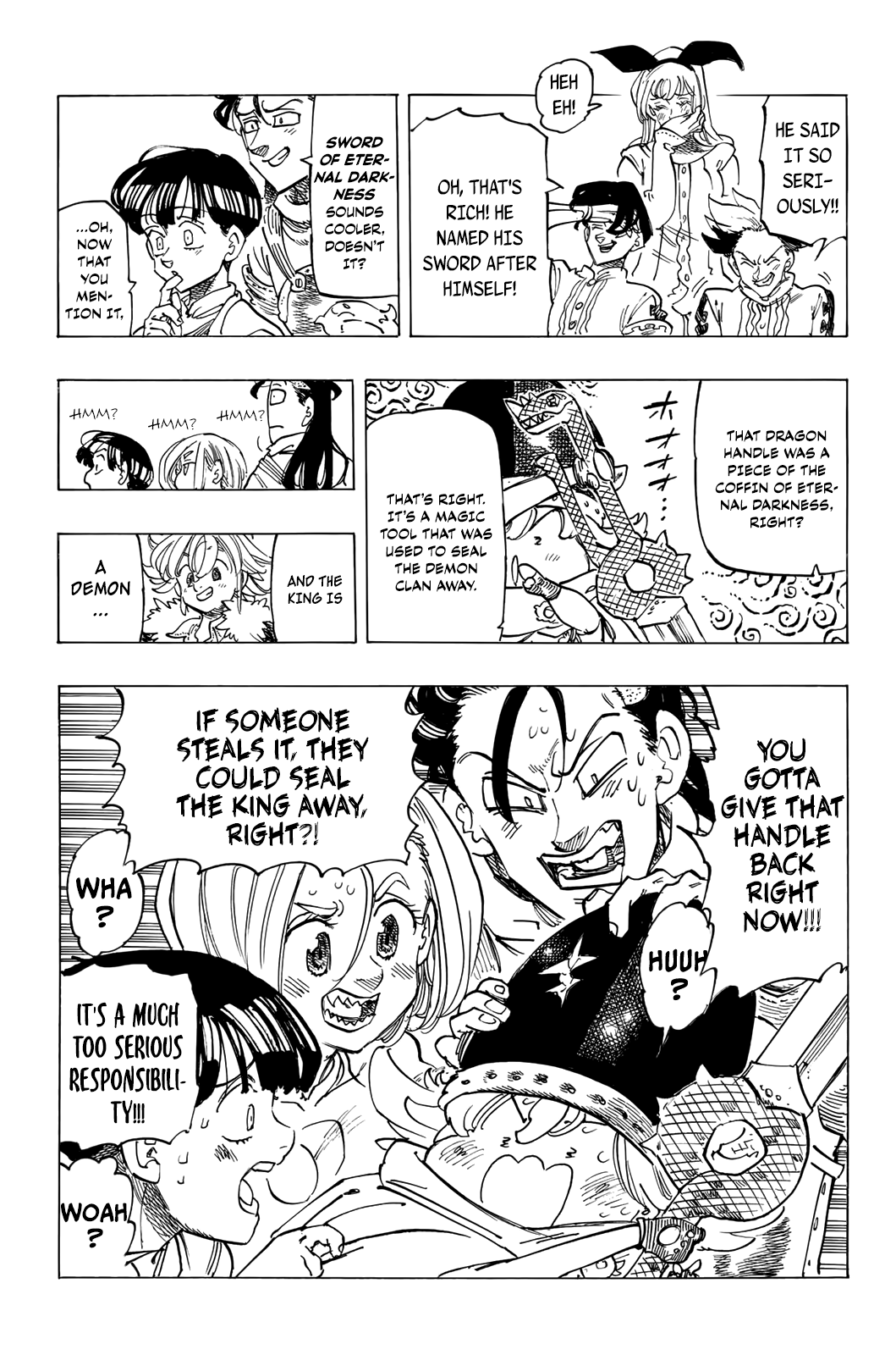Four Knights of the Apocalypse Chapter 89 page 14 - Chapter 89: The Four Knights Set Out!!