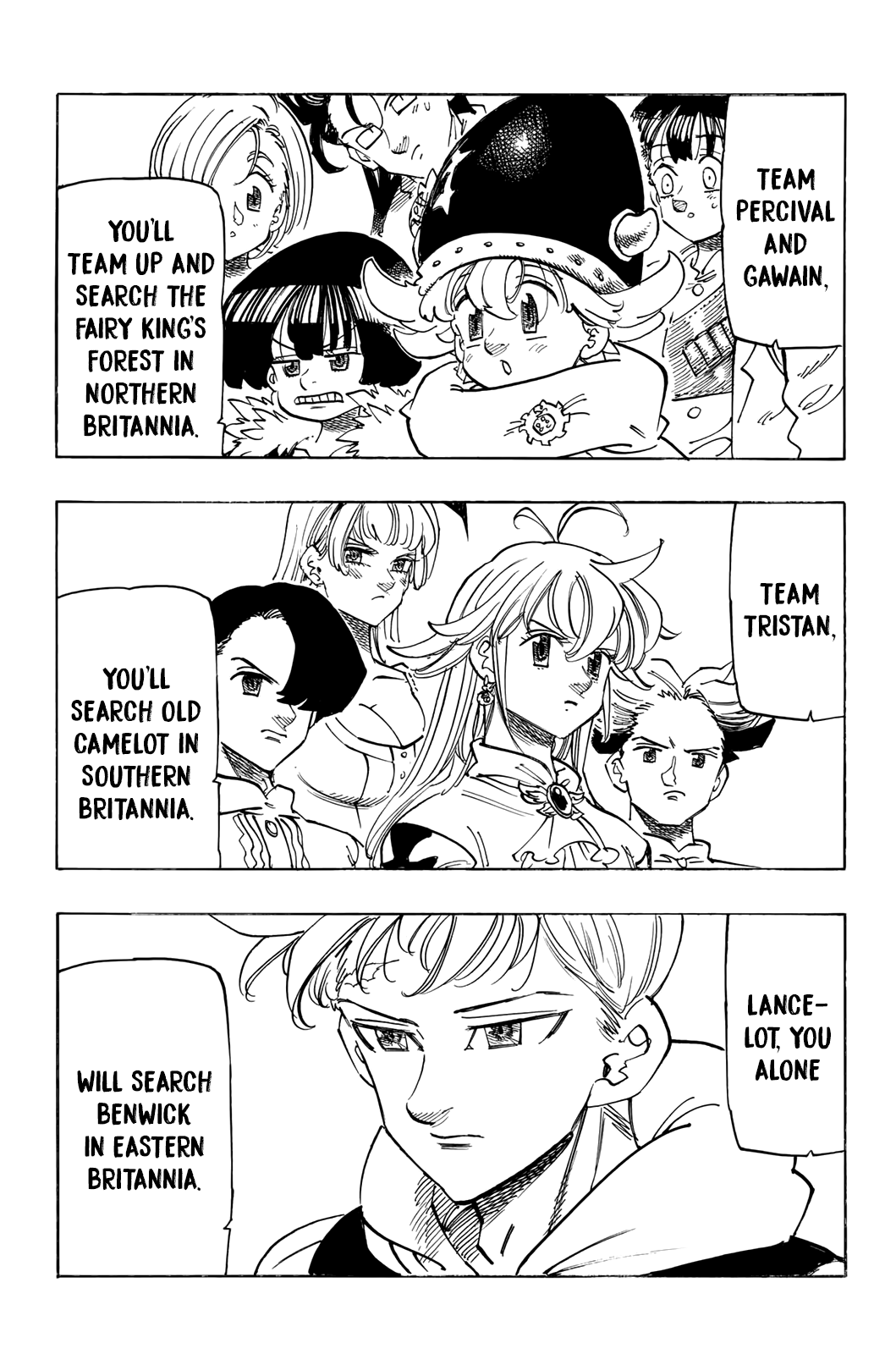 Four Knights of the Apocalypse Chapter 89 page 6 - Chapter 89: The Four Knights Set Out!!