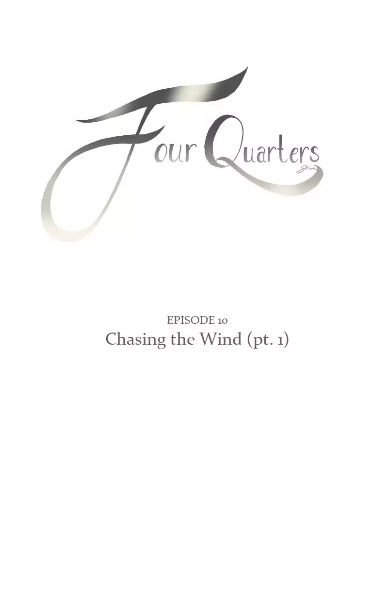 Four Quarters Chapter 12 page 1 - Chapter 12: Ep.10: Chasing The Wind (Part 1)
