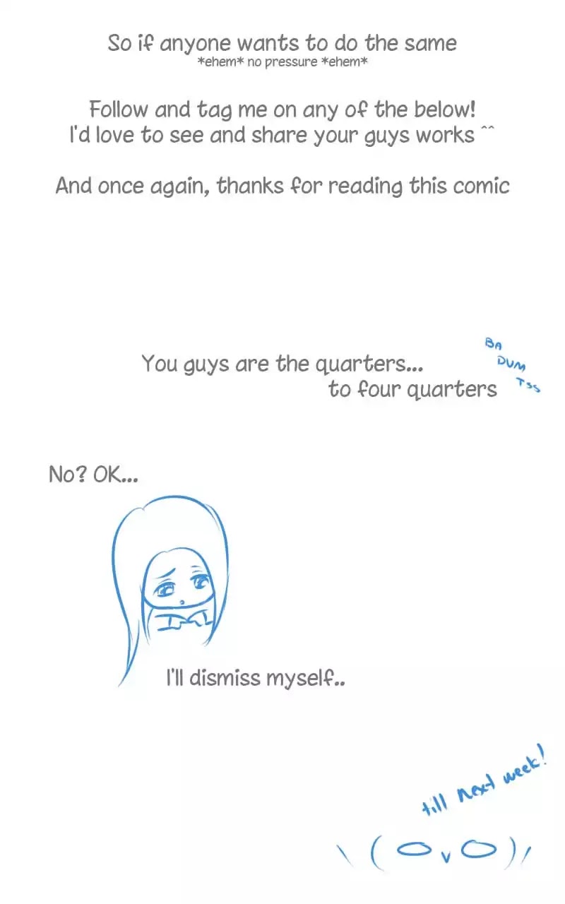 Four Quarters Chapter 18 page 36 - Chapter 18: Ep.16: Awkward Tension (Part 1)