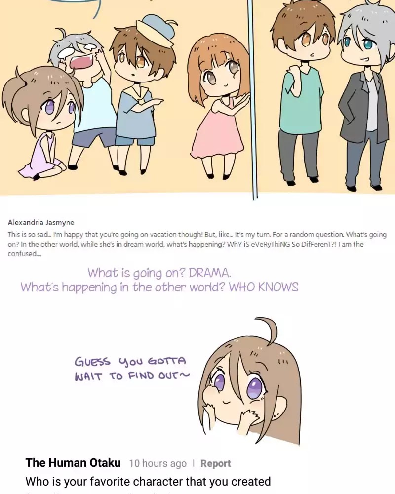 Four Quarters Chapter 49 page 13 - Chapter 49: O&A | OFFICIAL DISCORD
