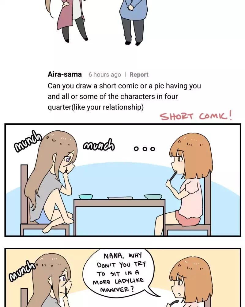 Four Quarters Chapter 49 page 4 - Chapter 49: O&A | OFFICIAL DISCORD