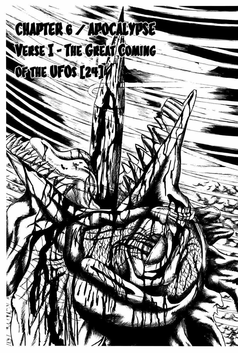 Fourteen Chapter 176 page 1 - Chapter 176: Apocalypse Verse I - The Great Coming of the UFOs (24)