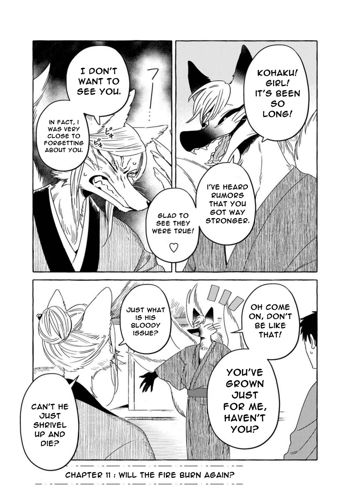 Fox-Faced Husband And Wife Chapter 11 page 1 - Chapter 11: Will the fire burn again?