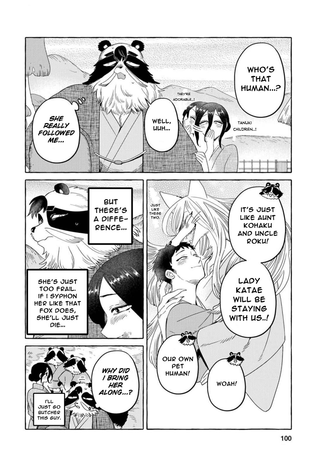 Fox-Faced Husband And Wife Chapter 14 page 10 - Chapter 14: Parent tanuki