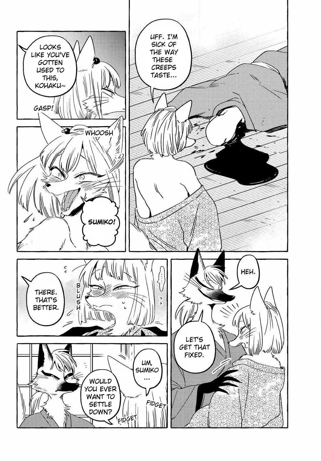 Fox-Faced Husband And Wife Chapter 18 page 12 - Chapter 18: Pure White Feelings of Love