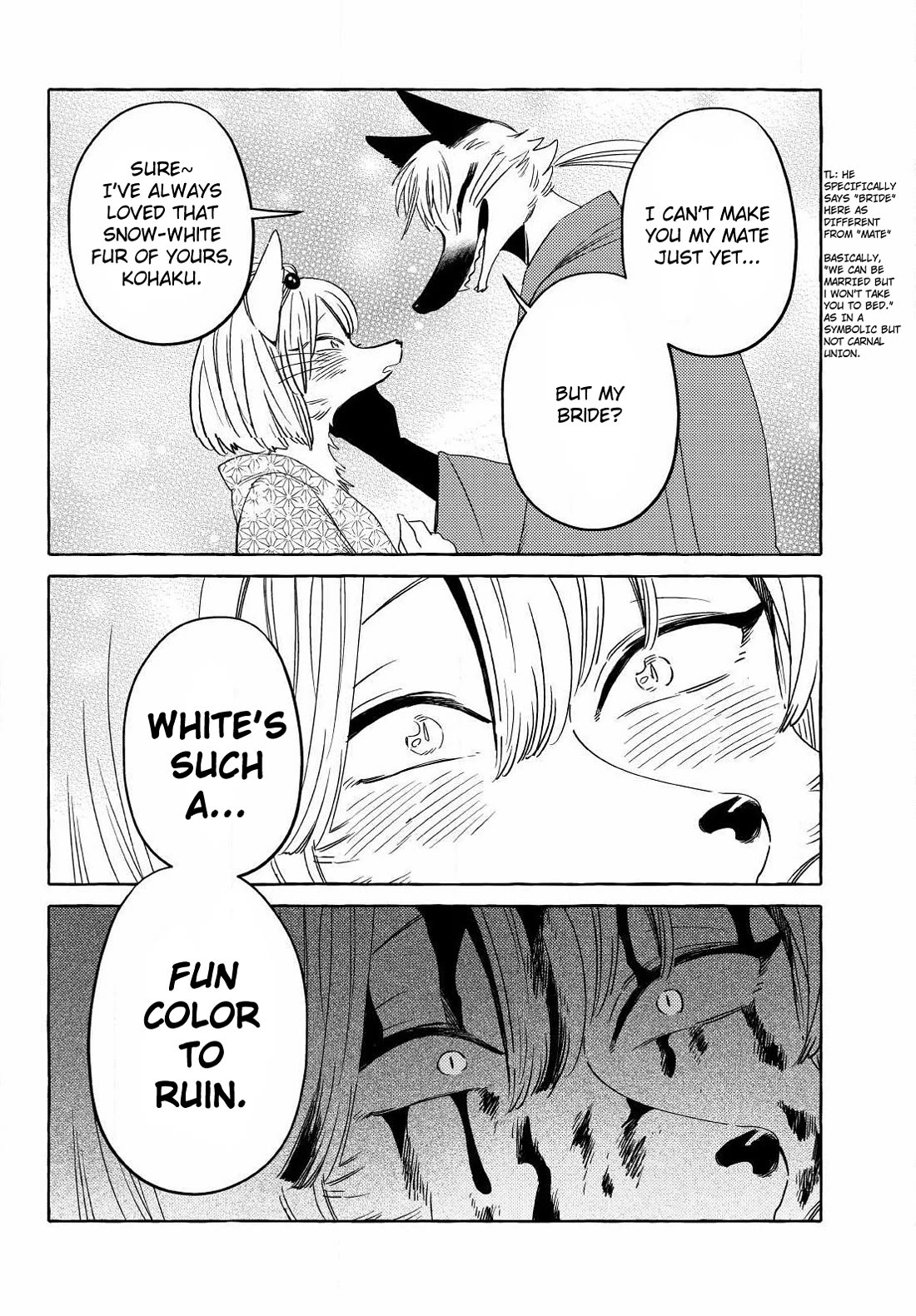 Fox-Faced Husband And Wife Chapter 18 page 14 - Chapter 18: Pure White Feelings of Love