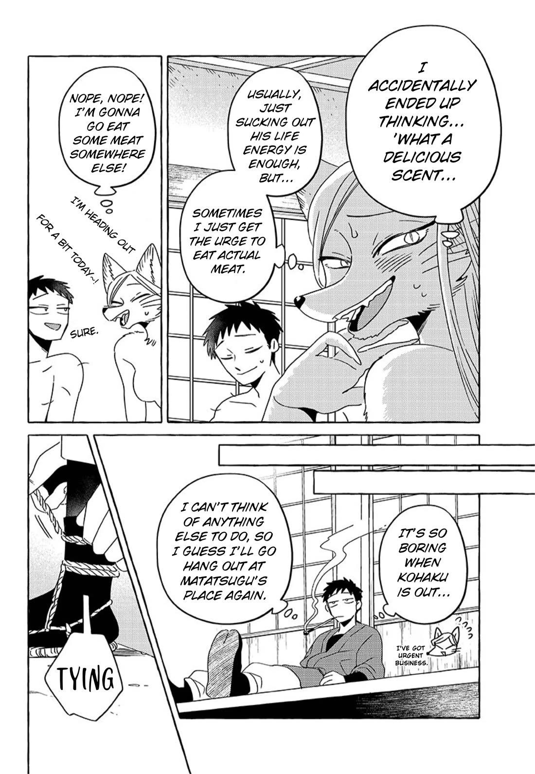 Fox-Faced Husband And Wife Chapter 21 page 4 - Chapter 21: Cherry Blossom Viewing