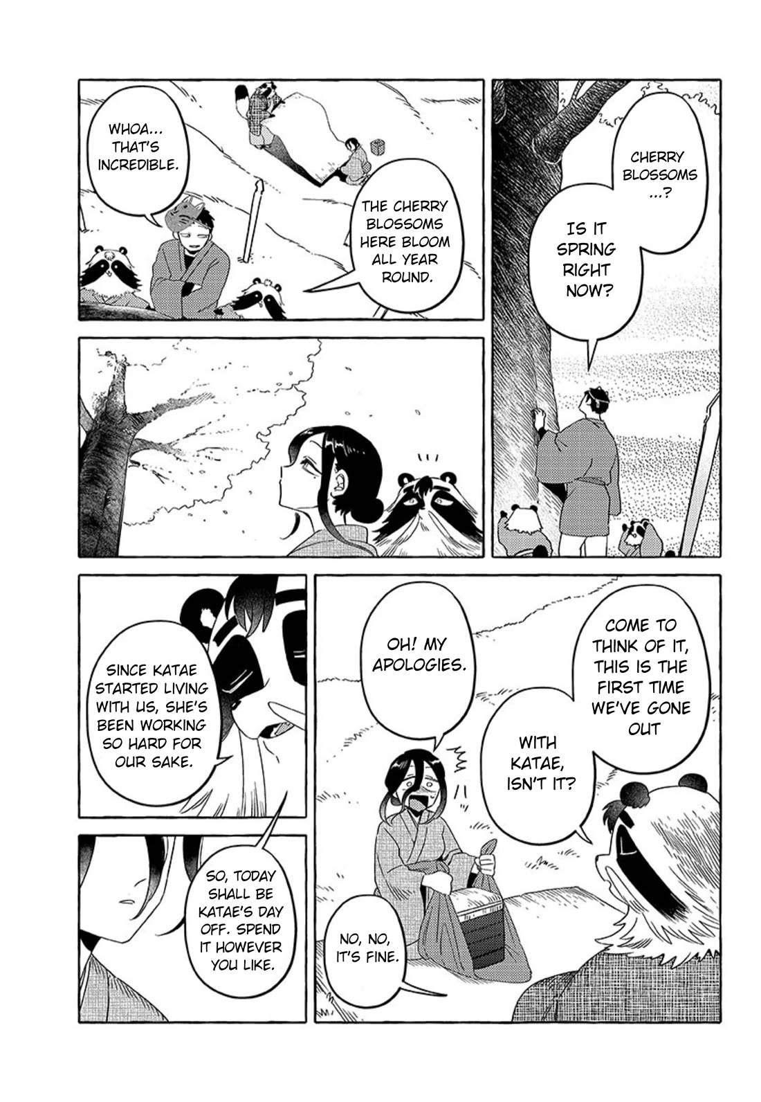 Fox-Faced Husband And Wife Chapter 21 page 7 - Chapter 21: Cherry Blossom Viewing