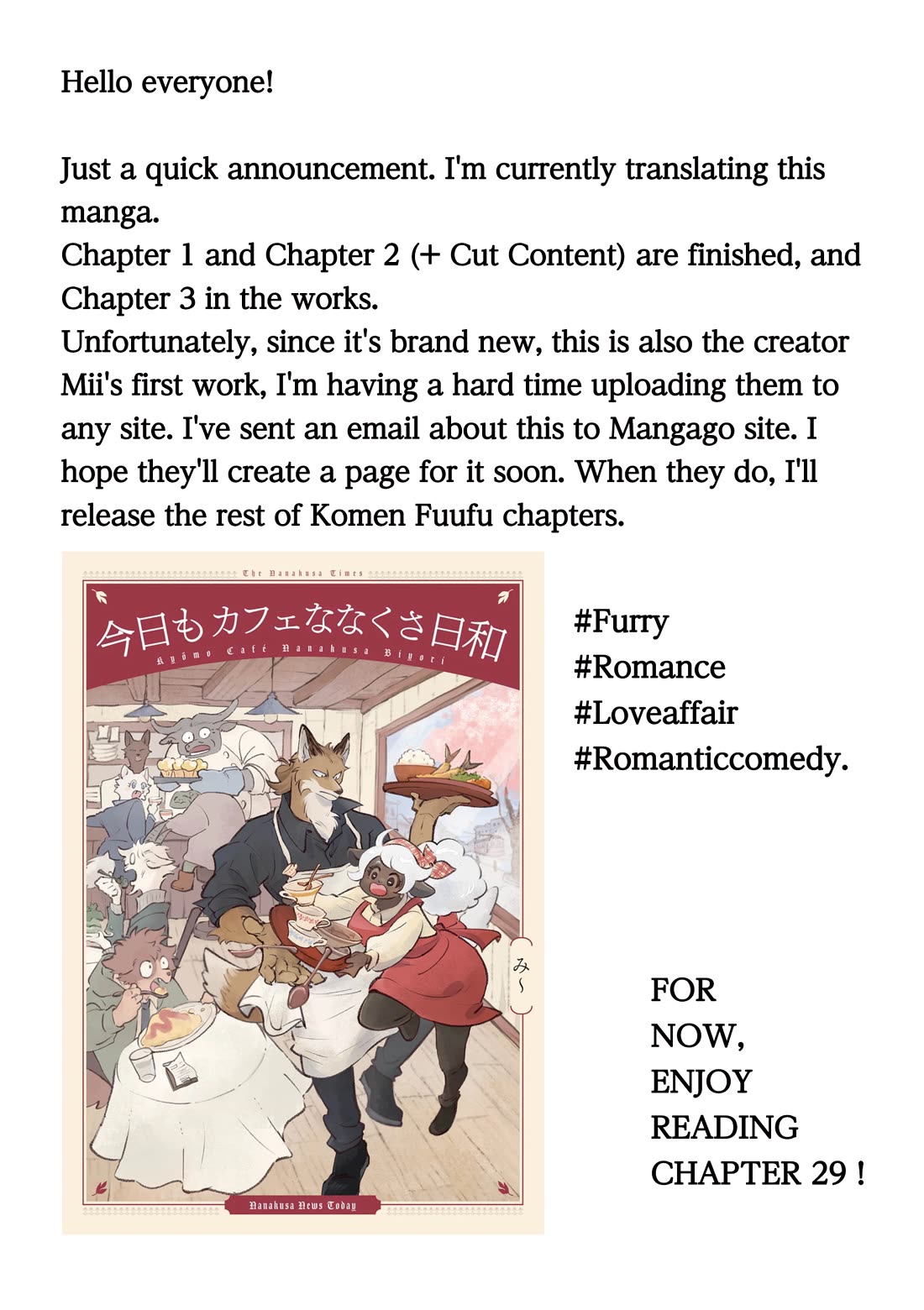 Fox-Faced Husband And Wife Chapter 29 page 1 - Chapter 29: The Heart of a Fox