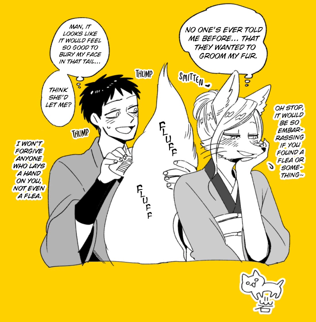Fox-Faced Husband And Wife Chapter 34.4 page 1 - Chapter 34.4: Twitter Posts