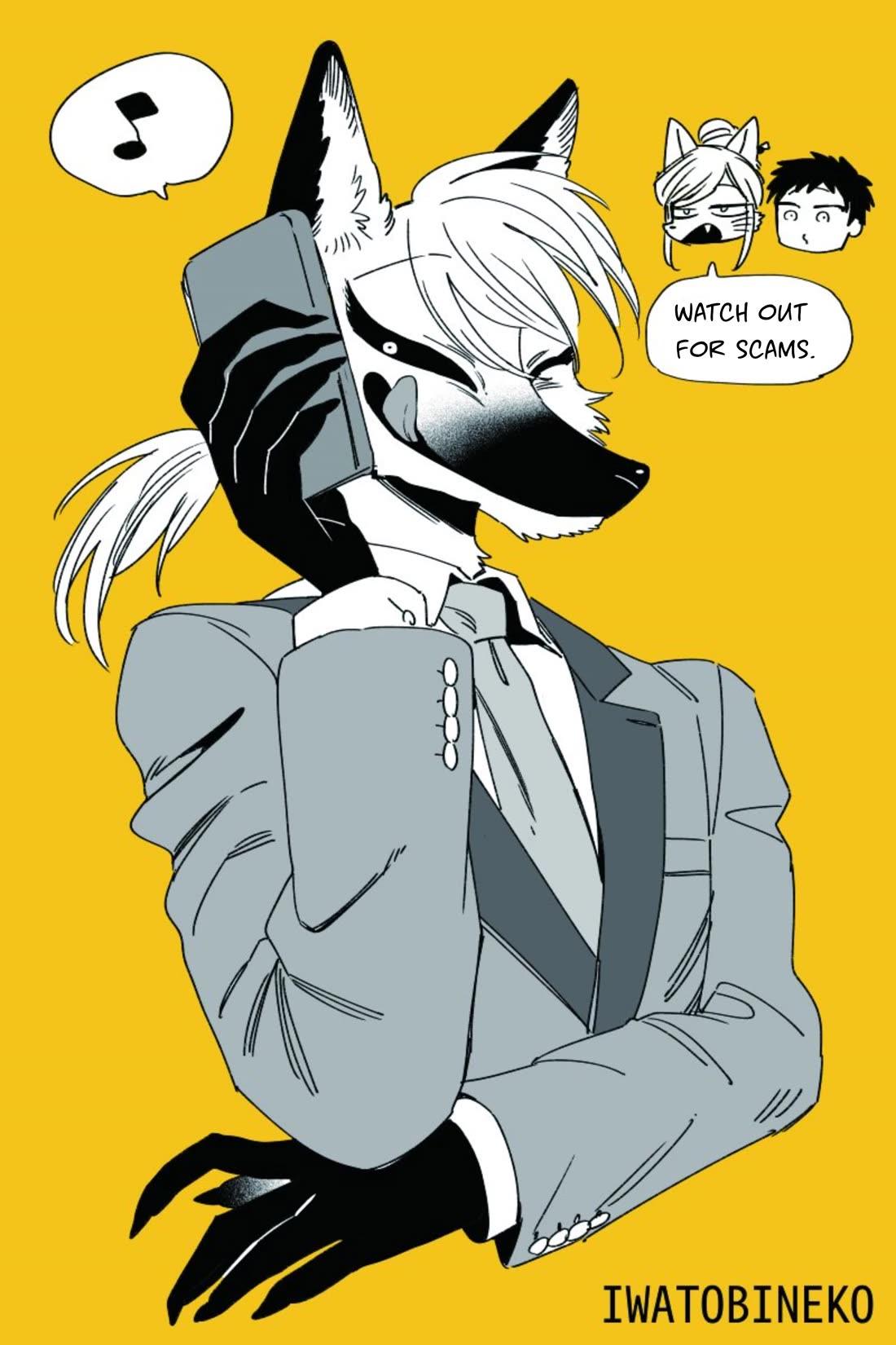 Fox-Faced Husband And Wife Chapter 34.4 page 4 - Chapter 34.4: Twitter Posts