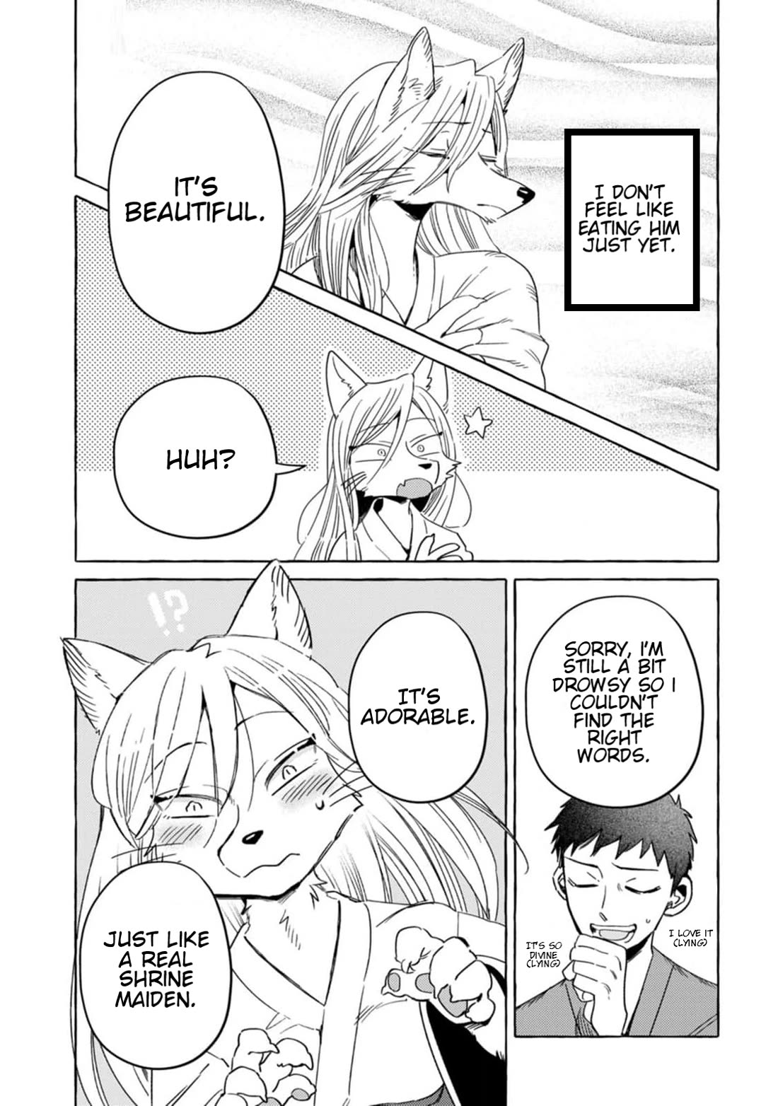 Fox-Faced Husband And Wife Chapter 4 page 11 - Chapter 4: Inari Shrine