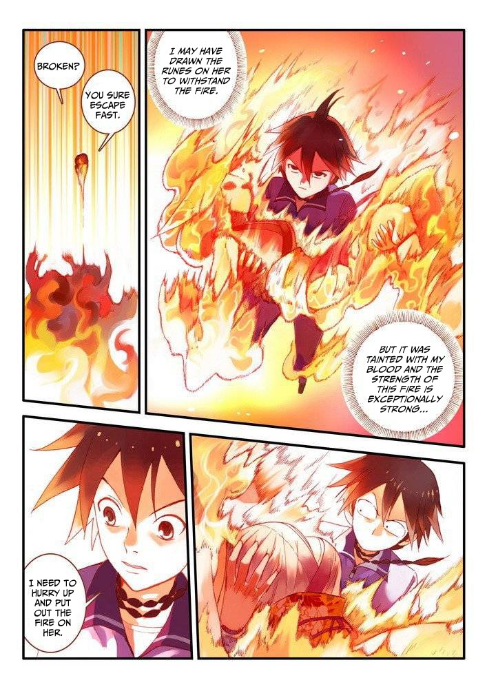 Fox Spirit Matchmaker Chapter 15.1 page 9 - Chapter 15.1: Pure Sun Flame
