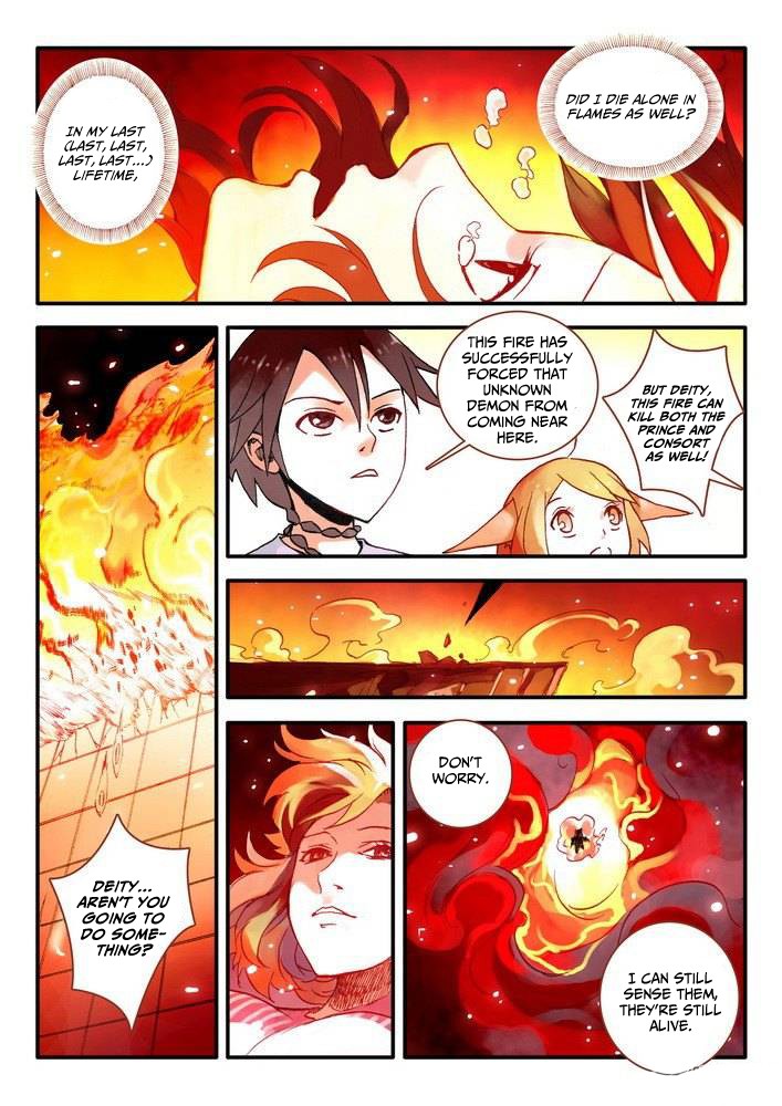 Fox Spirit Matchmaker Chapter 16.1 page 9 - Chapter 16.1: It's Raining Sand