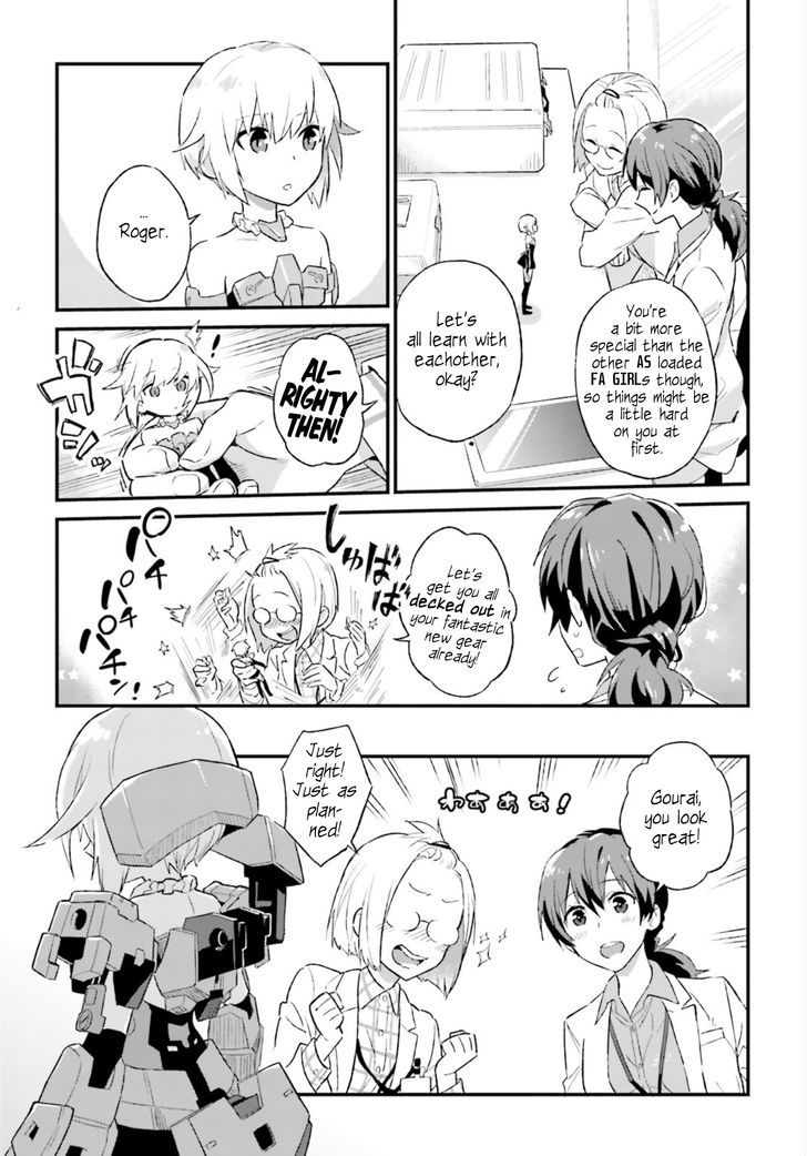 Frame Arms Girl: Lab Days Chapter 1 page 10 - Chapter 1