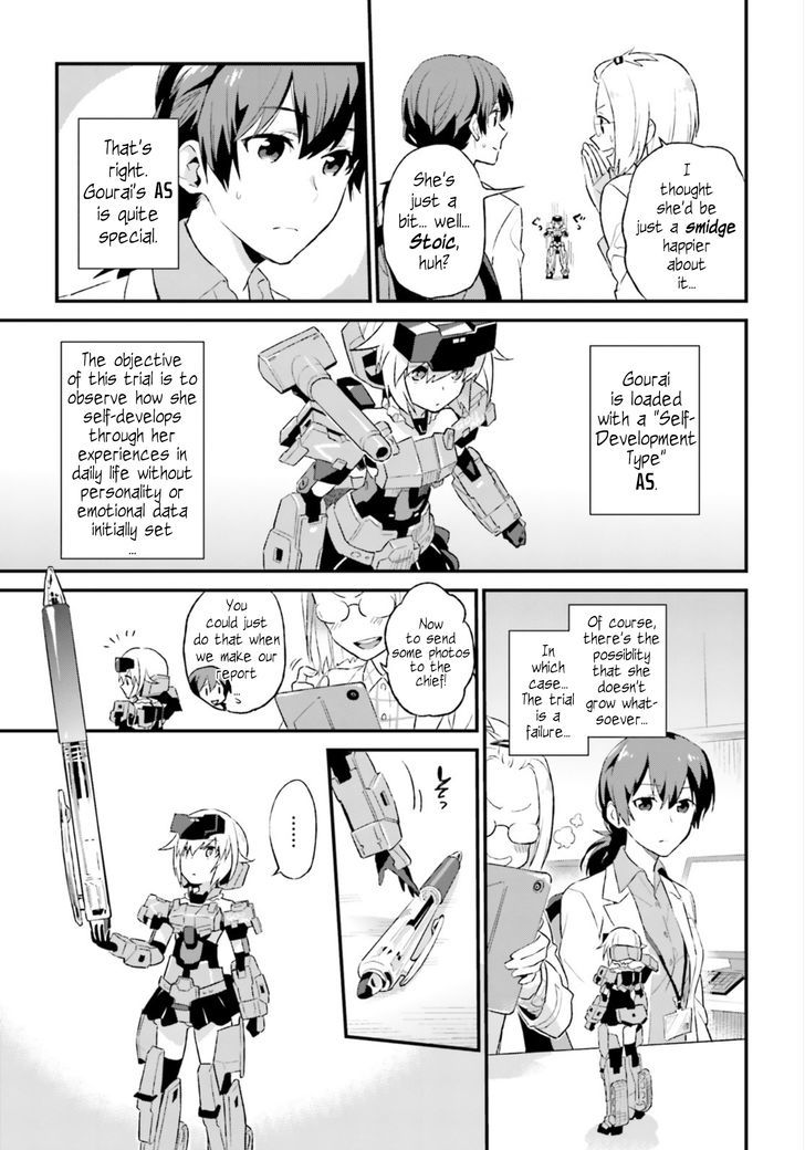 Frame Arms Girl: Lab Days Chapter 1 page 12 - Chapter 1