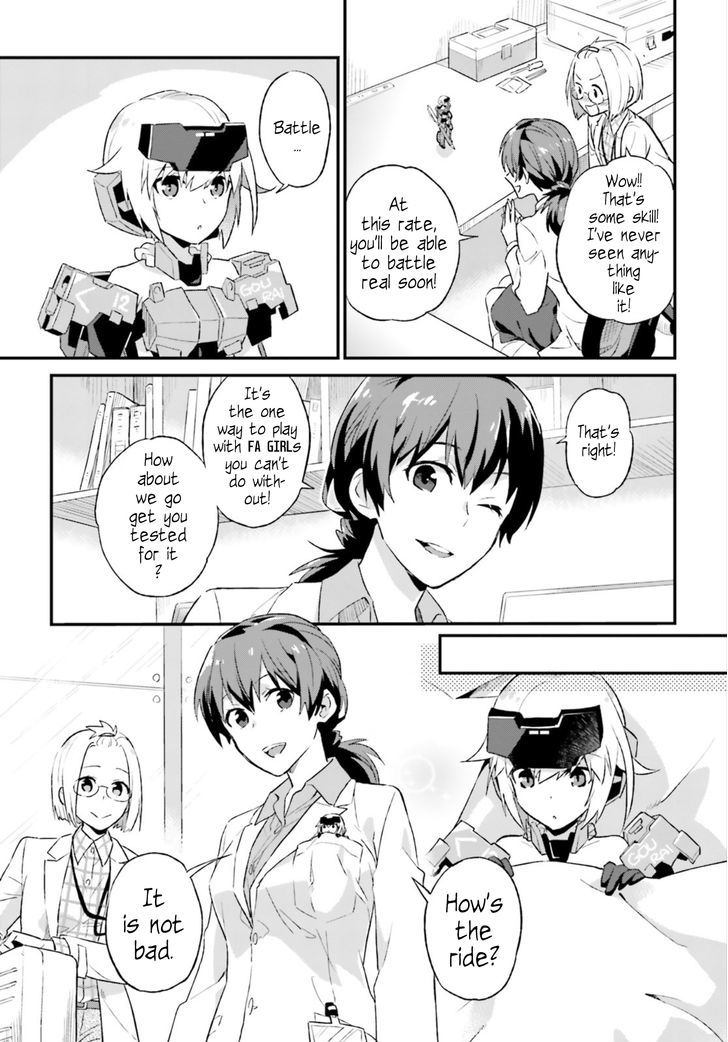 Frame Arms Girl: Lab Days Chapter 1 page 14 - Chapter 1