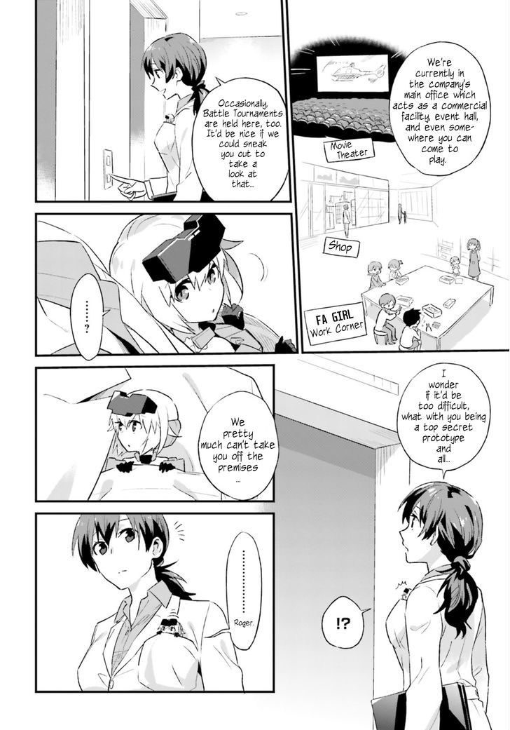Frame Arms Girl: Lab Days Chapter 1 page 17 - Chapter 1