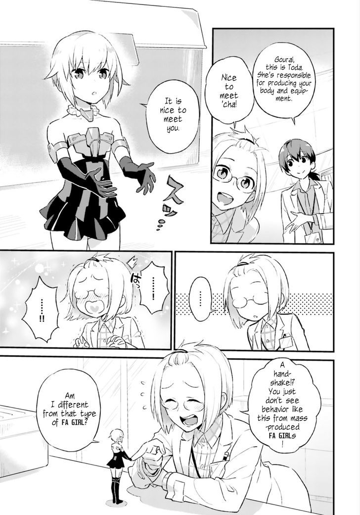 Frame Arms Girl: Lab Days Chapter 1 page 8 - Chapter 1