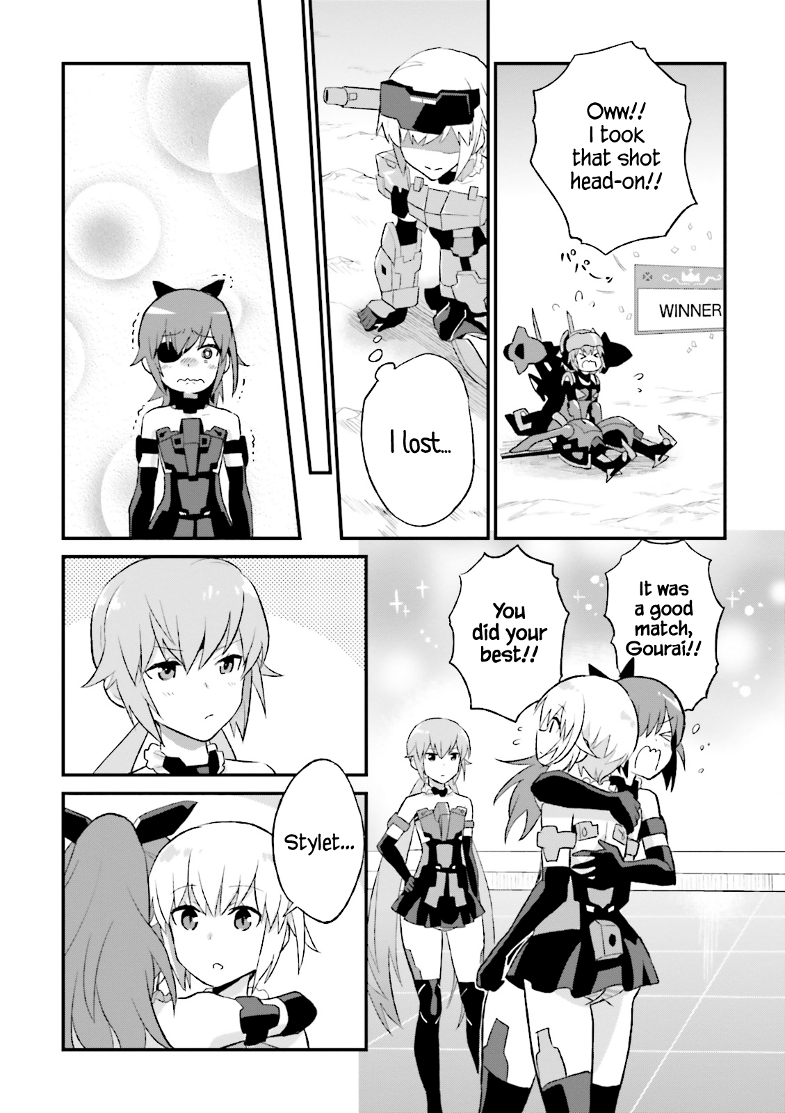 Frame Arms Girl: Lab Days Chapter 11 page 22 - Chapter 11