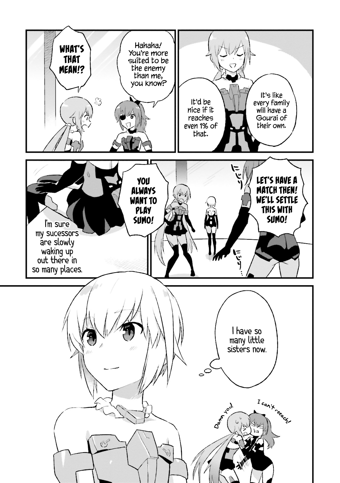 Frame Arms Girl: Lab Days Chapter 11 page 33 - Chapter 11